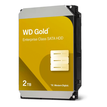 2TB Gold WD2005FBYZ, 7200 RPM, SATA 6Gb/s, 512n, 128MB cache, 3.5&quot; HDD
