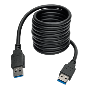U320-006-BK, USB-A to USB-A, USB 3.0 Cable, 6 ft