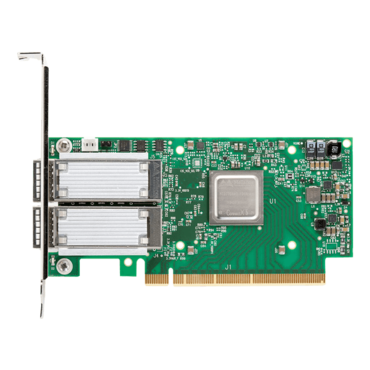 MCX556A-ECAT, 100Gbps, 2xQSFP28, PCIe Network Adapter