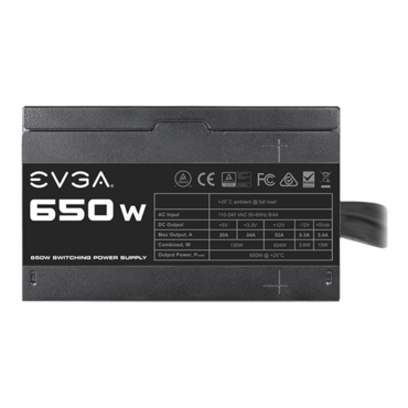 650 N1, 650W, No Modular, ATX Power Supply