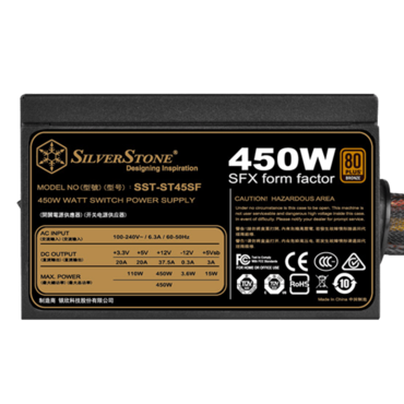 ST45SF (V3.0), 80 PLUS Bronze 450W, No Modular, SFX Power Supply
