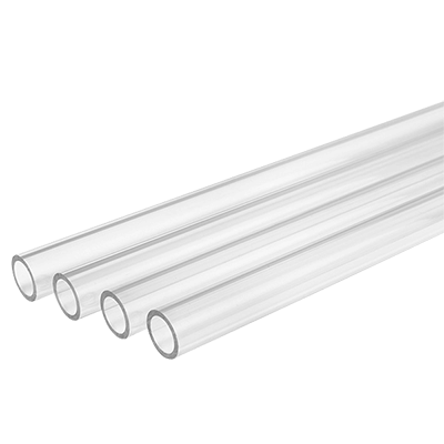 Easy-to-Form Clear PETG Tube, 5/8&quot; OD, 3/8&quot; ID 6ft