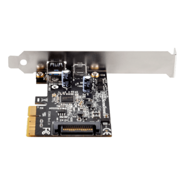 ECU03 2-Port USB 3.1 Gen 1/2 Type A/C PCI Express Host Card