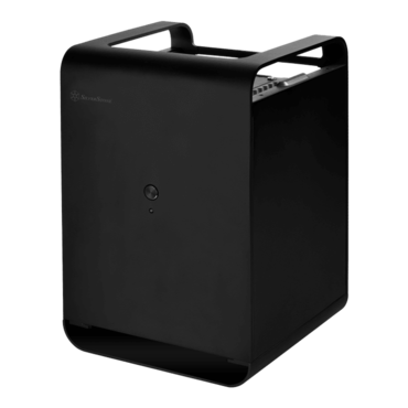 CS01B-HS, 2 x 2.5&quot; Internal, 6 x 2.5&quot; Hotswap Bay, No PSU, Mini-ITX, Black, Desktop Chassis