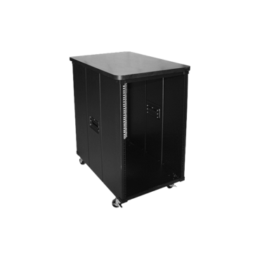 WD-1245-WT, 12U, 450mm Depth, Simple Server Rack with Wood Top