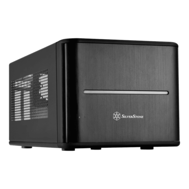 CS280, No PSU, Mini-ITX, Black, Mini Cube Case