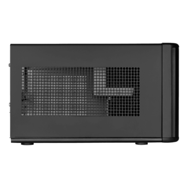 CS280, No PSU, Mini-ITX, Black, Mini Cube Case