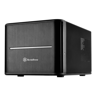 CS280, No PSU, Mini-ITX, Black, Mini Cube Case