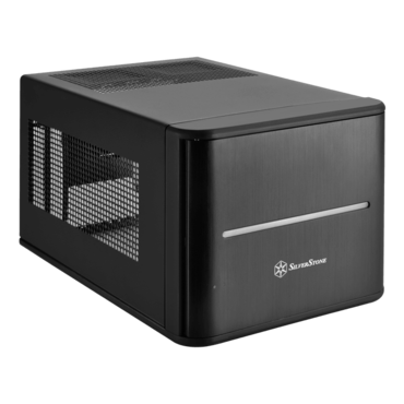 CS280, No PSU, Mini-ITX, Black, Mini Cube Case