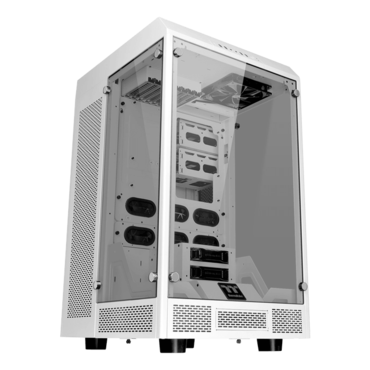 The Tower 900 Snow Edition Tempered Glass, No PSU, E-ATX, White, Full Tower Case