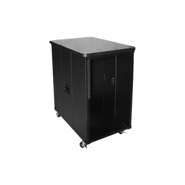 WD-1880-WT, 18U, 800mm Depth, Simple Server Rack with Wood Top