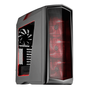 Primera SST-PM01TR-W w/ Window, No PSU, ATX, Grey, Mid Tower Case