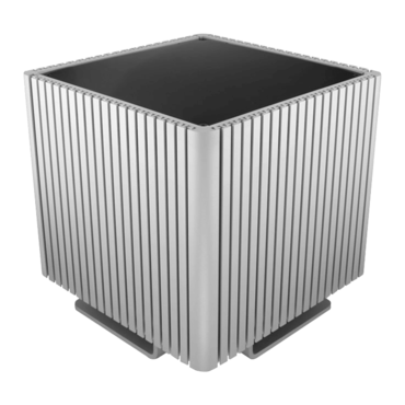 DB4 Fanless, No PSU, Mini-ITX, Silver, Mini Cube Case