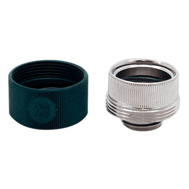 EK-HDC Fitting 16mm (5/8&quot;) G1/4 - Elox Black