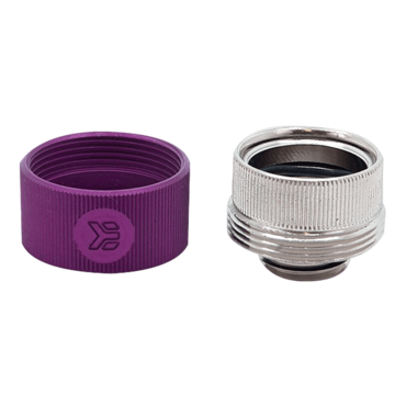 EK-HDC Fitting 16mm (5/8") G1/4 - Purple