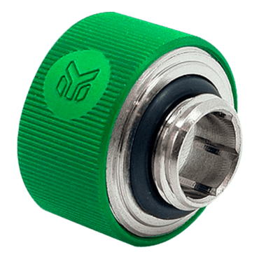 EK-HDC Fitting 16mm (5/8") G1/4 - Green