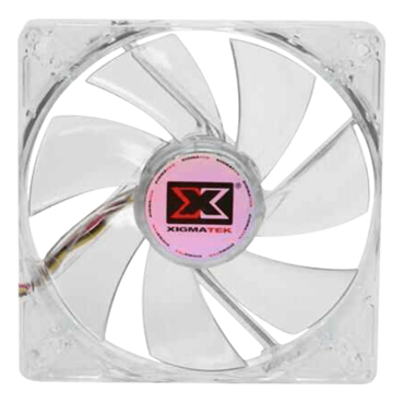 Crystal 120mm, Green LEDs, 1500 RPM, 68.33 CFM, 20 dBA, Cooling Fan