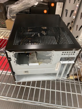 Sugo SG06 Black Mid-Tower Case, mini-ITX, 300W PSU, Aluminum/SECC, MODIFIED