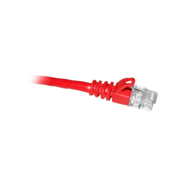 6 inch CAT6 Red Boot Patch Cable