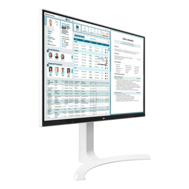 27HJ712C-W, 27" IPS, 3840 x 2160 (4K UHD), 5 ms, 60Hz, Monitor - TAA Compliant