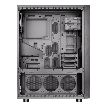 Core X71 TG, Tempered Glass, No PSU, ATX, Black, Full Tower Case