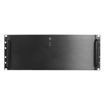 DN-400-40R8P, 4x 5.25" and 6x 3.5" Drive Bays, 400W Rdt PSU, ATX, Black, 4U Chassis