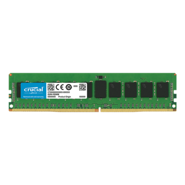8GB Single-Rank (x4 based), DDR4 2666MHz, CL19, ECC Registered Memory