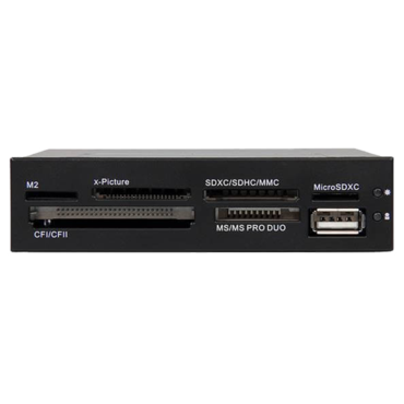 35FCREADBK3, Internal, 3.5&quot; / 5.25&quot; Bay, 22-in-one, USB 2.0, Card Reader - TAA Compliant