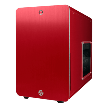 STYX, w/ Window, No PSU, microATX, Red, Mini Tower Case