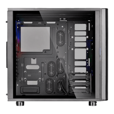 View 31 TG RGB, Tempered Glass, No PSU, ATX, Black, Mid Tower Case
