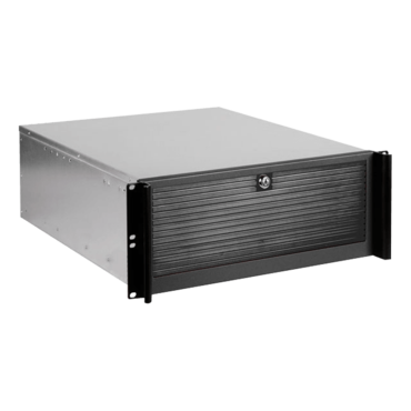 D Value D-416-50R8PD2, Black Bezel, 6x 5.25&quot;, 2x 3.5&quot; Drive Bays, 500W Rdt PSU, E-ATX, Black, 4U Chassis