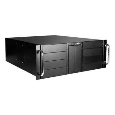 D Storm D-410-50R8PD2, 10x 5.25&quot; Drive Bays, 500W Rdt PSU, E-ATX, Black, 4U Chassis