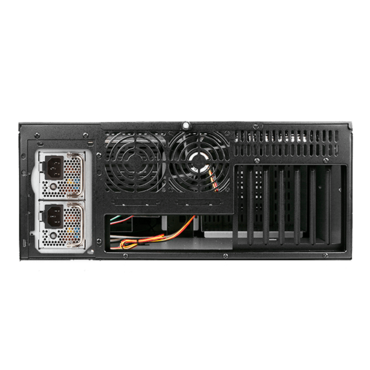 D Storm D-407P-50R8PD2, Black Bezel, 7x 5.25", 2x 3.5" Drive Bays, 500W Rdt PSU, ATX, Black, 4U Chassis
