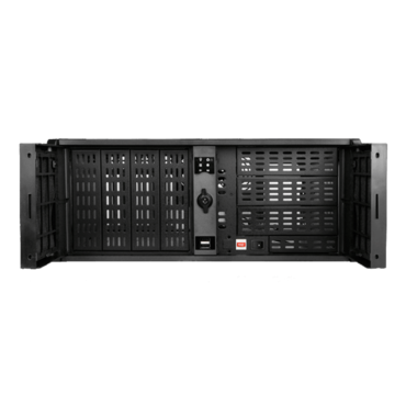 D Storm D-407P-50R8PD2, Black Bezel, 7x 5.25", 2x 3.5" Drive Bays, 500W Rdt PSU, ATX, Black, 4U Chassis