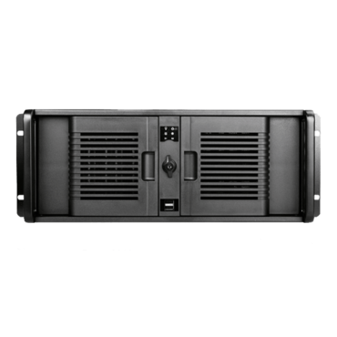 D Storm D-407P-50R8PD2, Black Bezel, 7x 5.25", 2x 3.5" Drive Bays, 500W Rdt PSU, ATX, Black, 4U Chassis