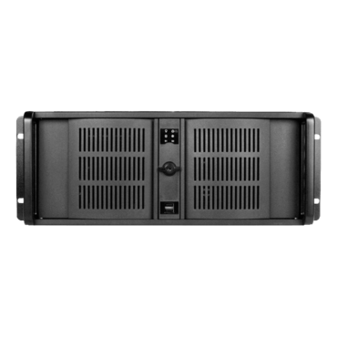 D Storm D-400-50R8PD2, Black Bezel, 4x 5.25&quot;, 3x 3.5&quot; Drive Bays, 500W Rdt PSU, ATX, Black, 4U Chassis