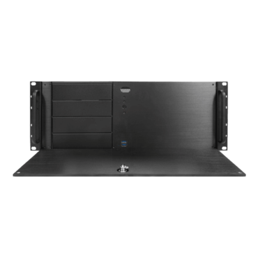 DN-400, 4x 5.25&quot;, 6x 3.5&quot; Drive Bays, No PSU, ATX, Black, 4U Chassis