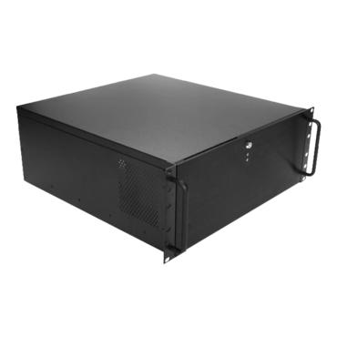 DN-400, 4x 5.25&quot;, 6x 3.5&quot; Drive Bays, No PSU, ATX, Black, 4U Chassis