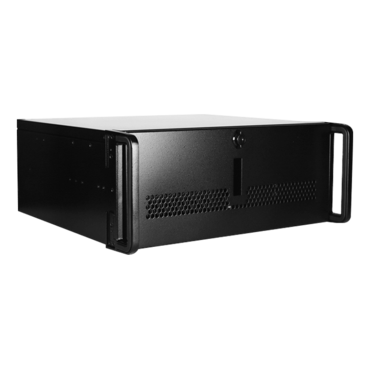 E Storm Rugged E-40-50R8PD2, Black Bezel, 2x 5.25&quot;, 3x 3.5&quot; Drive Bays, 500W Rdt PSU, ATX, Black, 4U Chassis