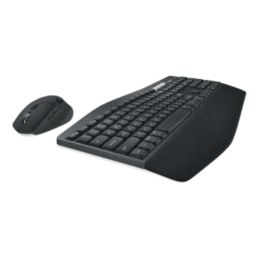 MK850 Performance, Wireless/Bluetooth, Black, Membrane Ergonomic Keyboard & Mouse