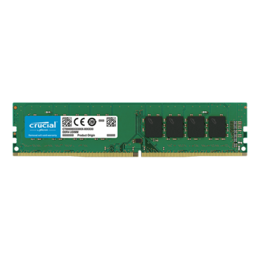 16GB Dual-Rank DDR4 2666MHz, CL19, DIMM Memory