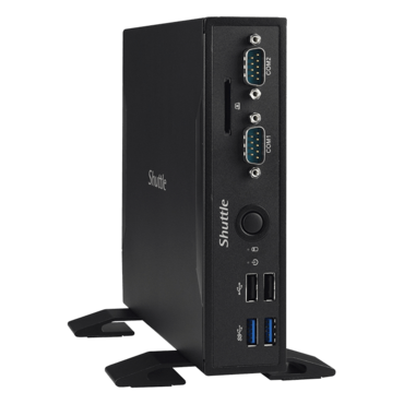 XPC Slim DS77U3, Intel Core i3-7100U, 2x DDR4 SO-DIMM, M.2, 2.5&quot; HDD/SSD, Intel HD Graphics 620, Mini PC Barebone
