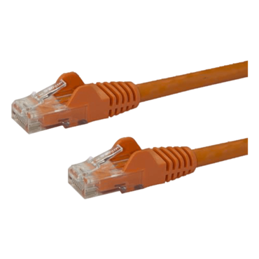 N6PATCH5OR 5ft Cat6 Ethernet Patch Cable with Snagless RJ45 Orange