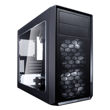 Focus G Mini, w/ Window, No PSU, microATX, Black, Mini Tower Case