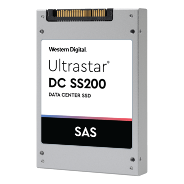 3.2TB Ultrastar DC SS200 15mm, 1800 / 1000 MB/s, MLC NAND, SAS 12Gb/s, 2.5&quot; SSD