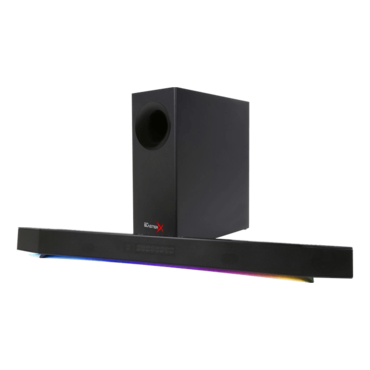 Sound BlasterX Katana, Wired/Bluetooth, Black, 2.1 Channel Soundbar with Subwoofer