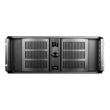 D Storm D-407L-55R8P, Black Bezel, 7x 5.25", 2x 3.5" Drive Bays, 550W Rdt PSU, E-ATX, Black, 4U Chassis