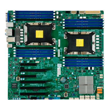 X11DAi-N, Intel C621, LGA 3647 / 2, DDR4-2666 2TB 3DS LRDIMM / 16, VGA, M.2, SuperDOM, GbLAN / 2, E-ATX Retail
