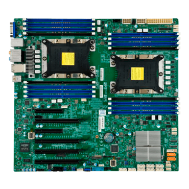 X11DAi-N, Intel C621, LGA 3647 / 2, DDR4-2666 2TB 3DS LRDIMM / 16, VGA, M.2, SuperDOM, GbLAN / 2, E-ATX OEM
