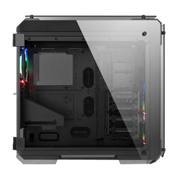 View 71 TG RGB, Tempered Glass, No PSU, E-ATX, Black, Full Tower Case